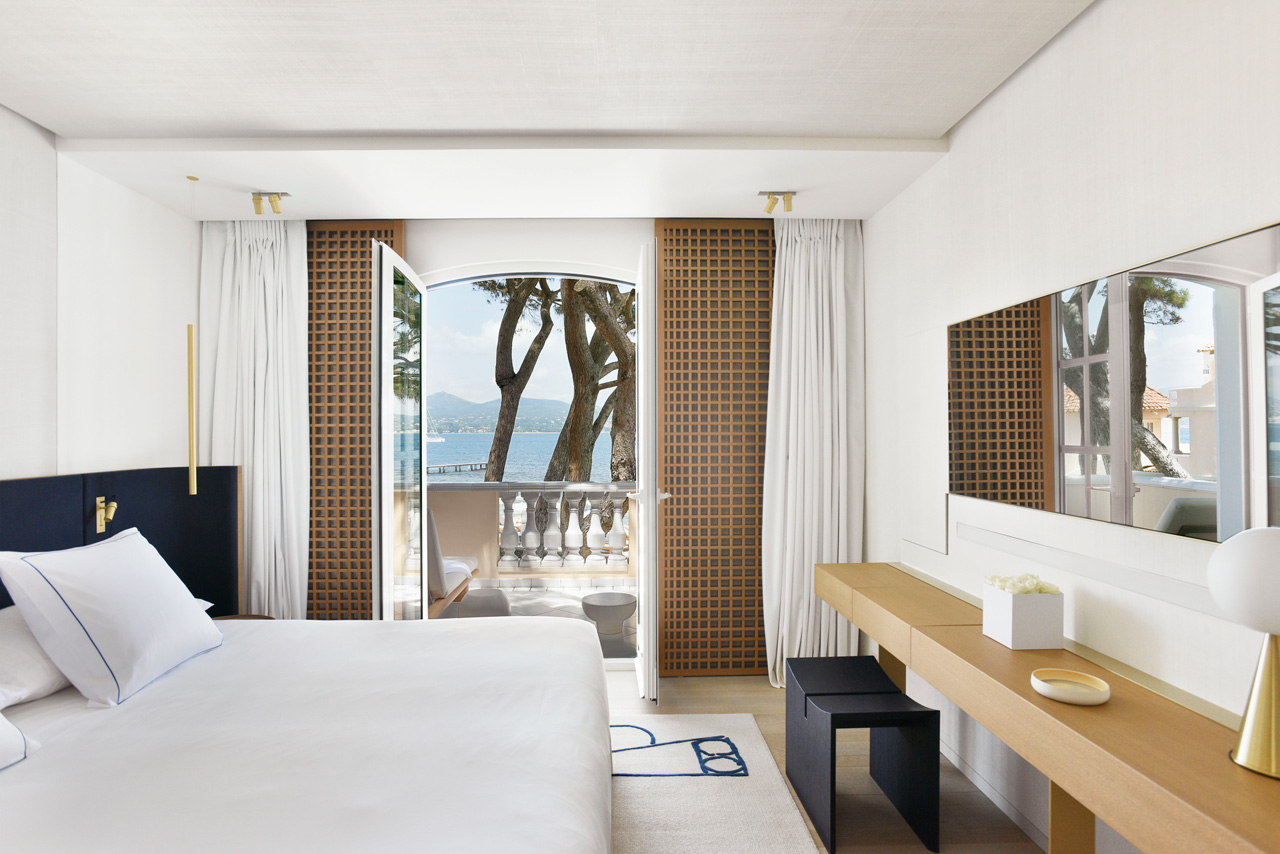 Hotel de luxo é reaberto em Saint Tropez